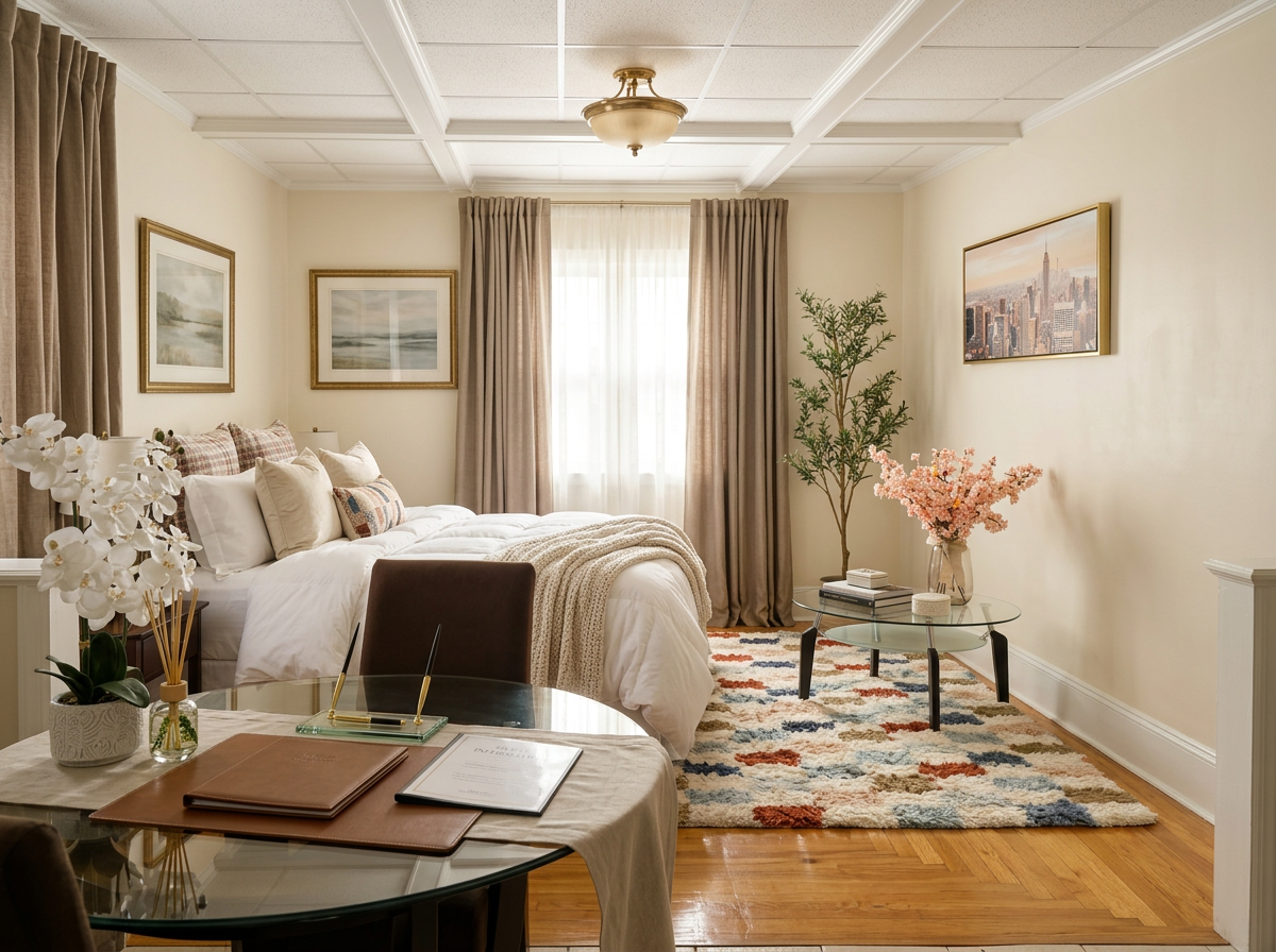 Luxury waterfront apartment overlooking Fall River harbor